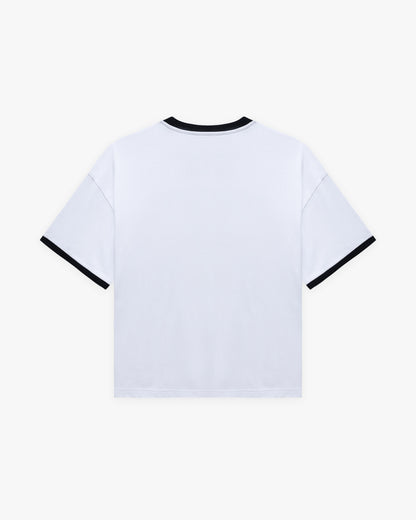 BLONDE AMBITIONS TEE WHITE