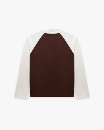 HALL OF FAME LONGSLEEVE BROWN/CREAM