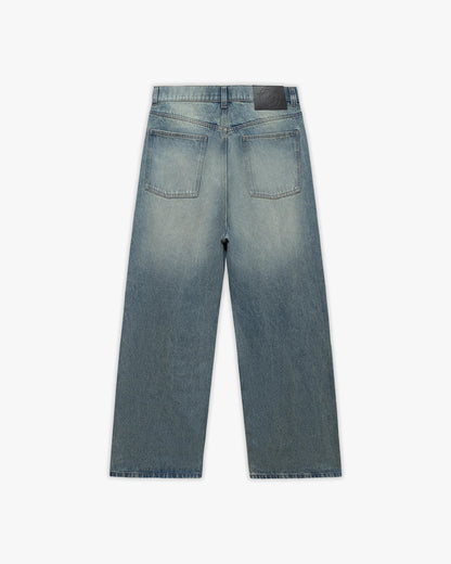 THE BAGGY DENIM PETROL WASHED