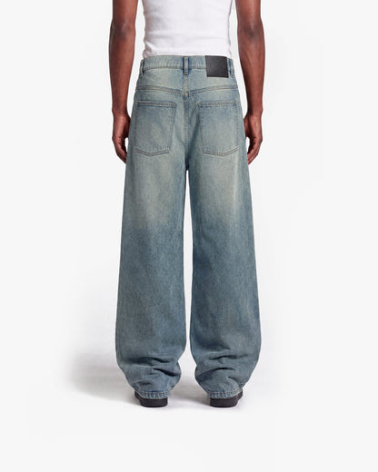 THE BAGGY DENIM PETROL WASHED