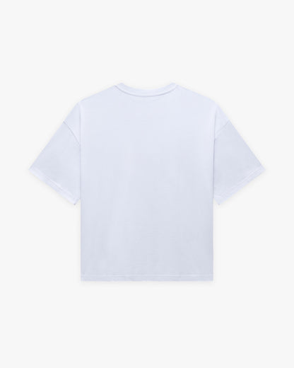 CHAMP EMBLEM TEE PINK/WHITE