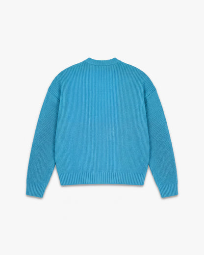 V-LOGO KNITWEAR SKY BLUE