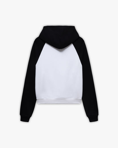 BICOLOR PUBLIC INSTITUTE HOODIE BLACK/WHITE