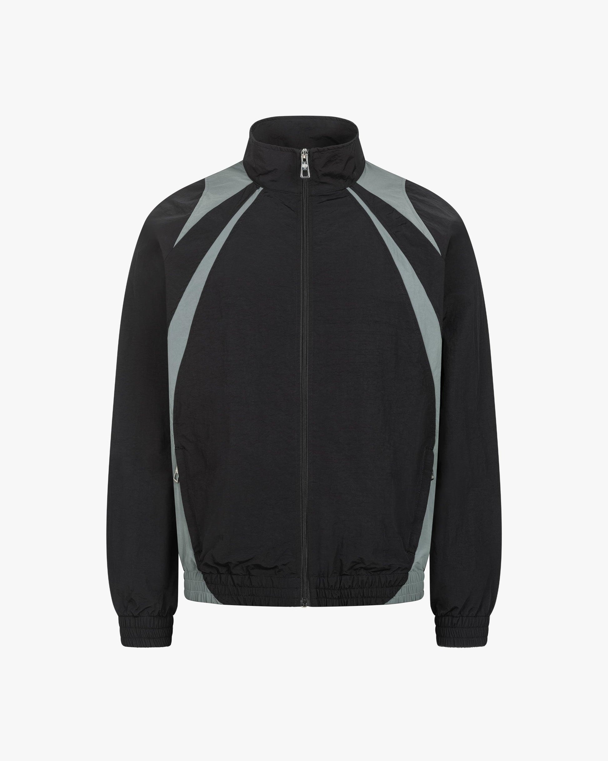 TRACK JACKET V3 BLACK GREY - VICINITY