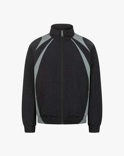 TRACK JACKET V3 BLACK GREY - VICINITY