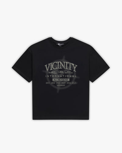 ALL SEASONS TEE BLACK