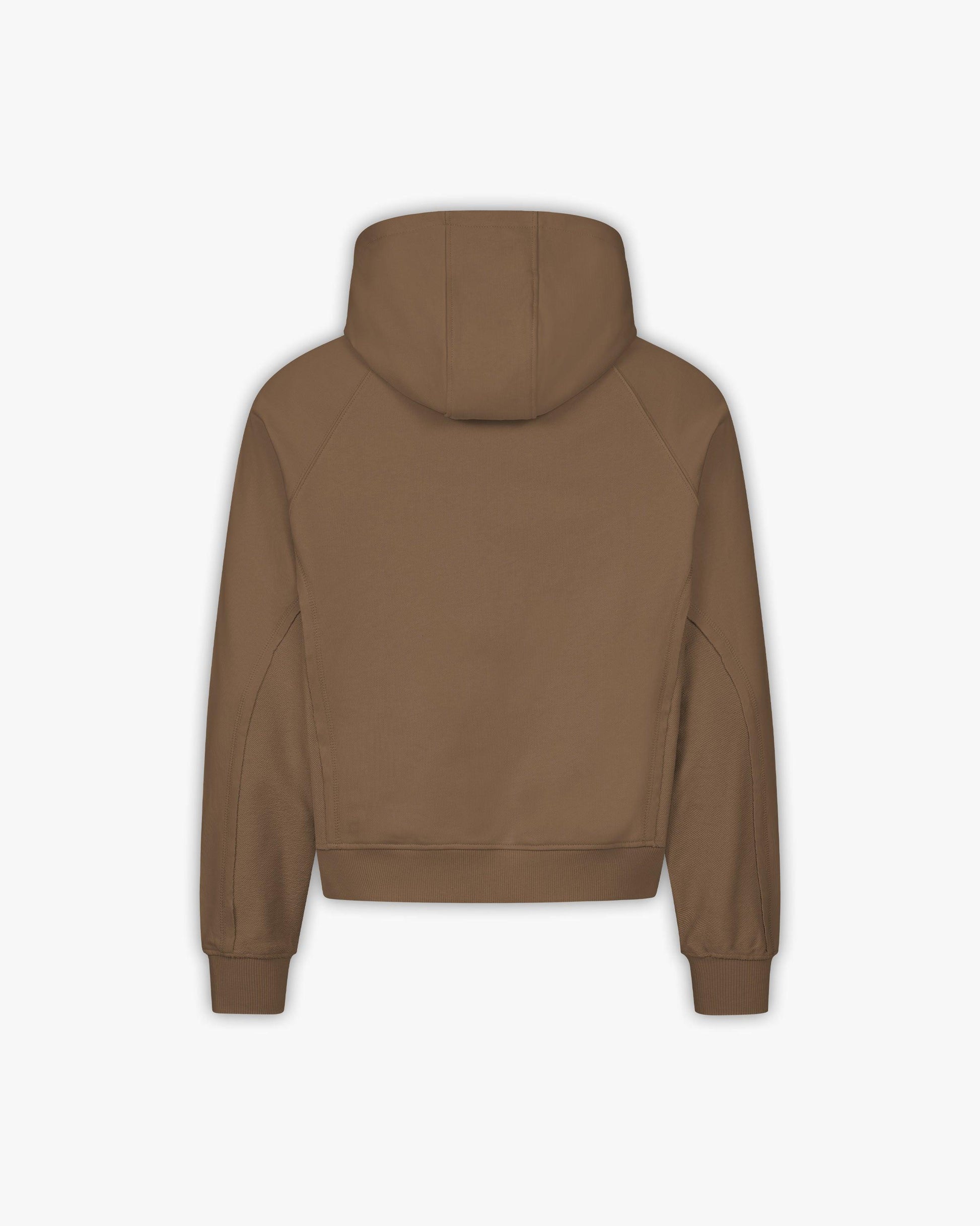 INSIDE OUT HOODIE CHOCOLATE BROWN - VICINITY