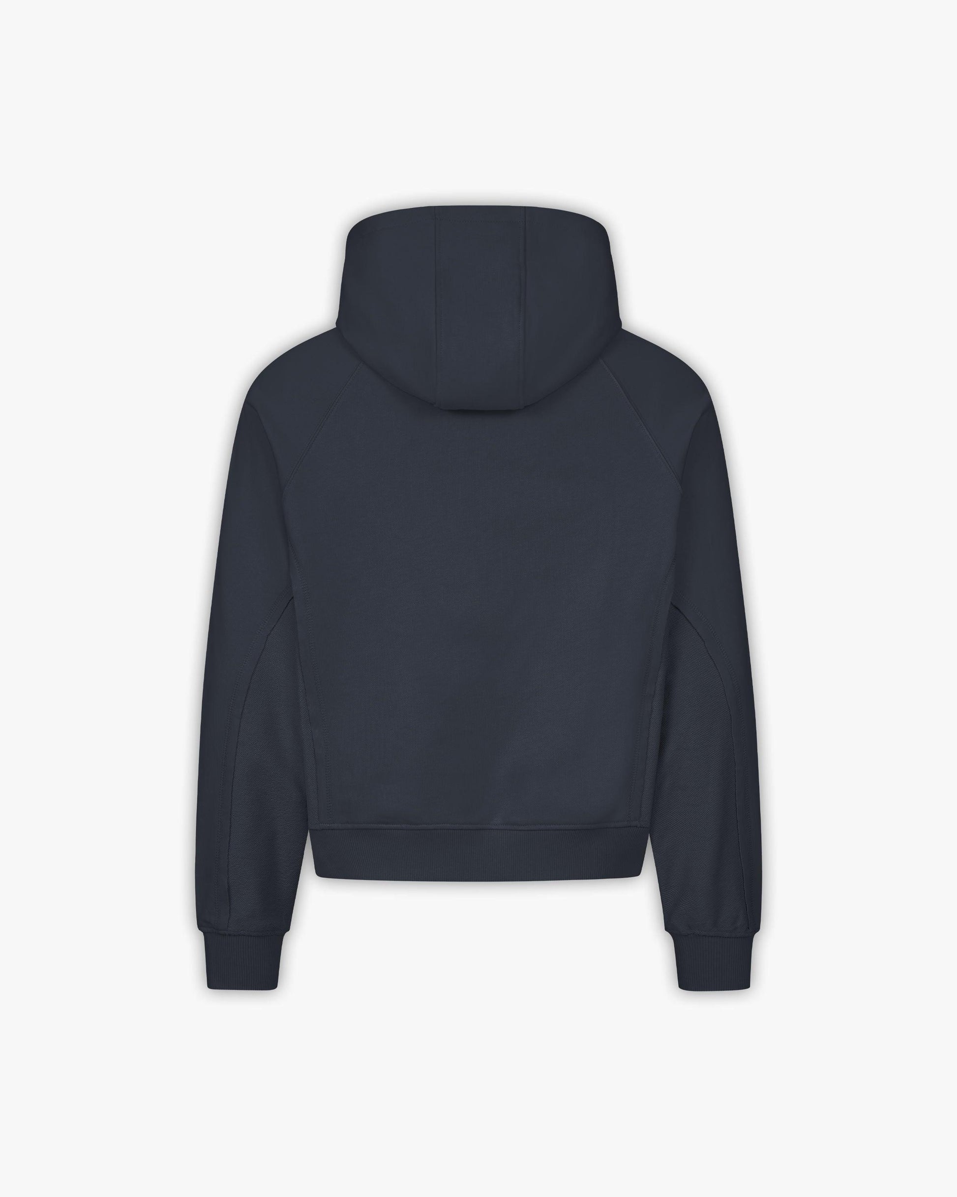 INSIDE OUT ZIP HOODIE NAVY - VICINITY