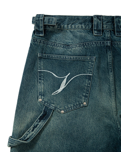 WILD SOUTH DENIM JORTS LAKE
