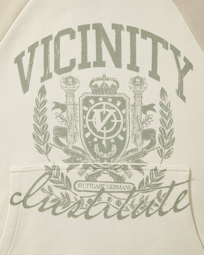 INSTITUTE HOODIE BEIGE