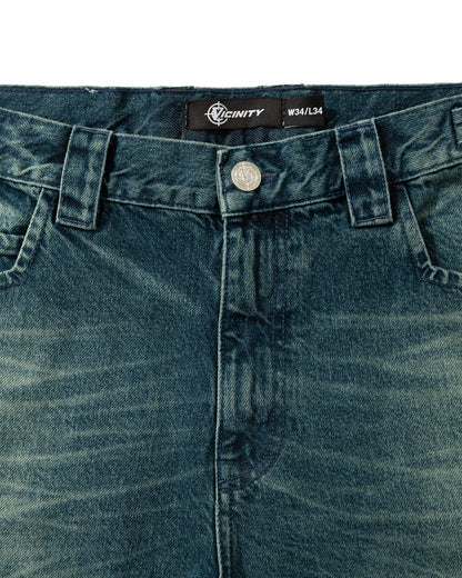 WILD SOUTH DENIM JORTS LAKE