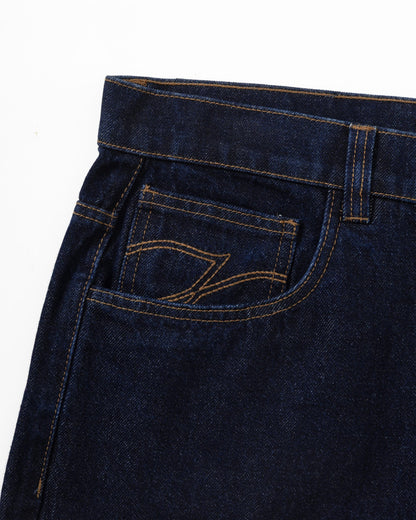 THE BAGGY DENIM RAW BLUE