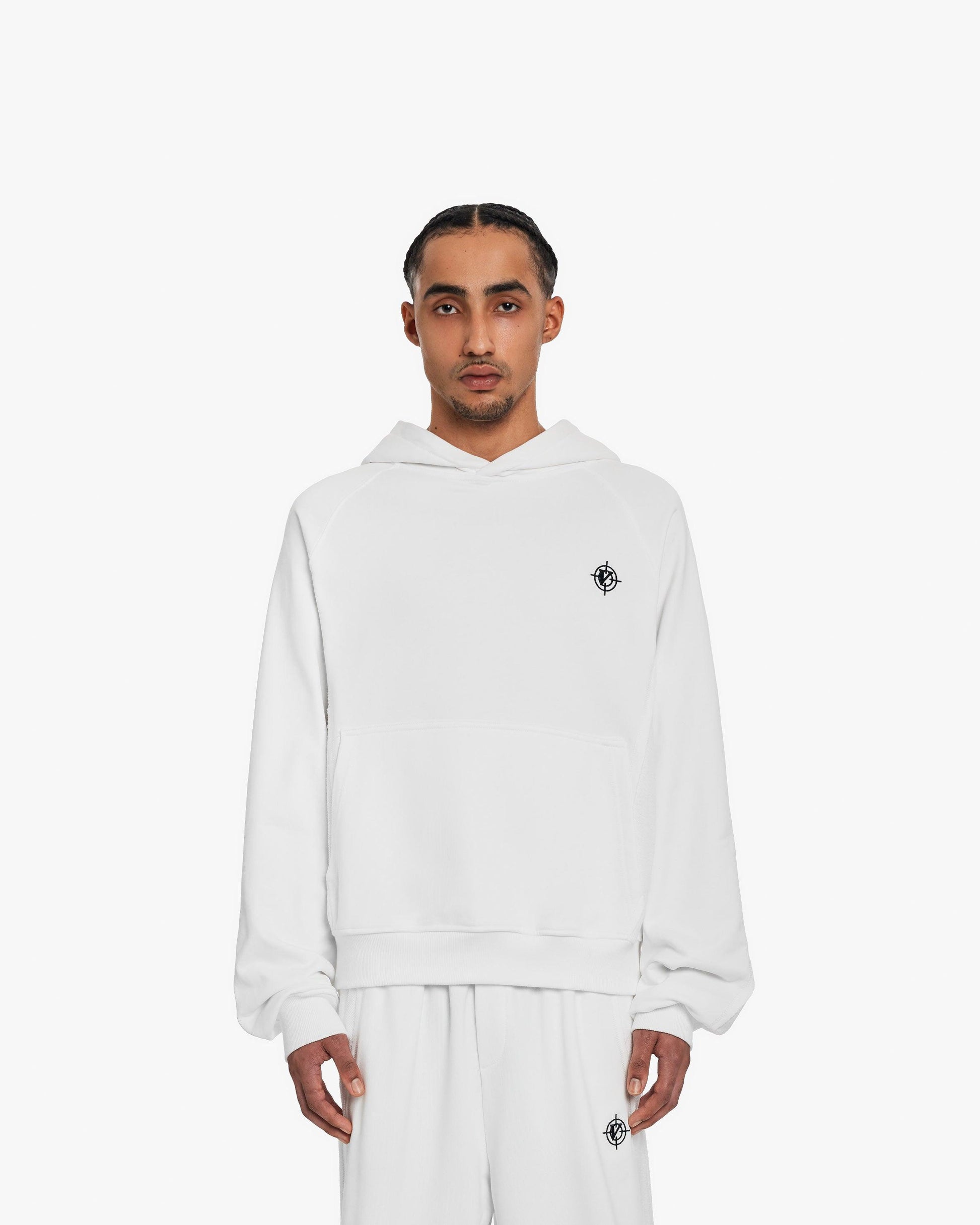 INSIDE OUT HOODIE WHITE - VICINITY
