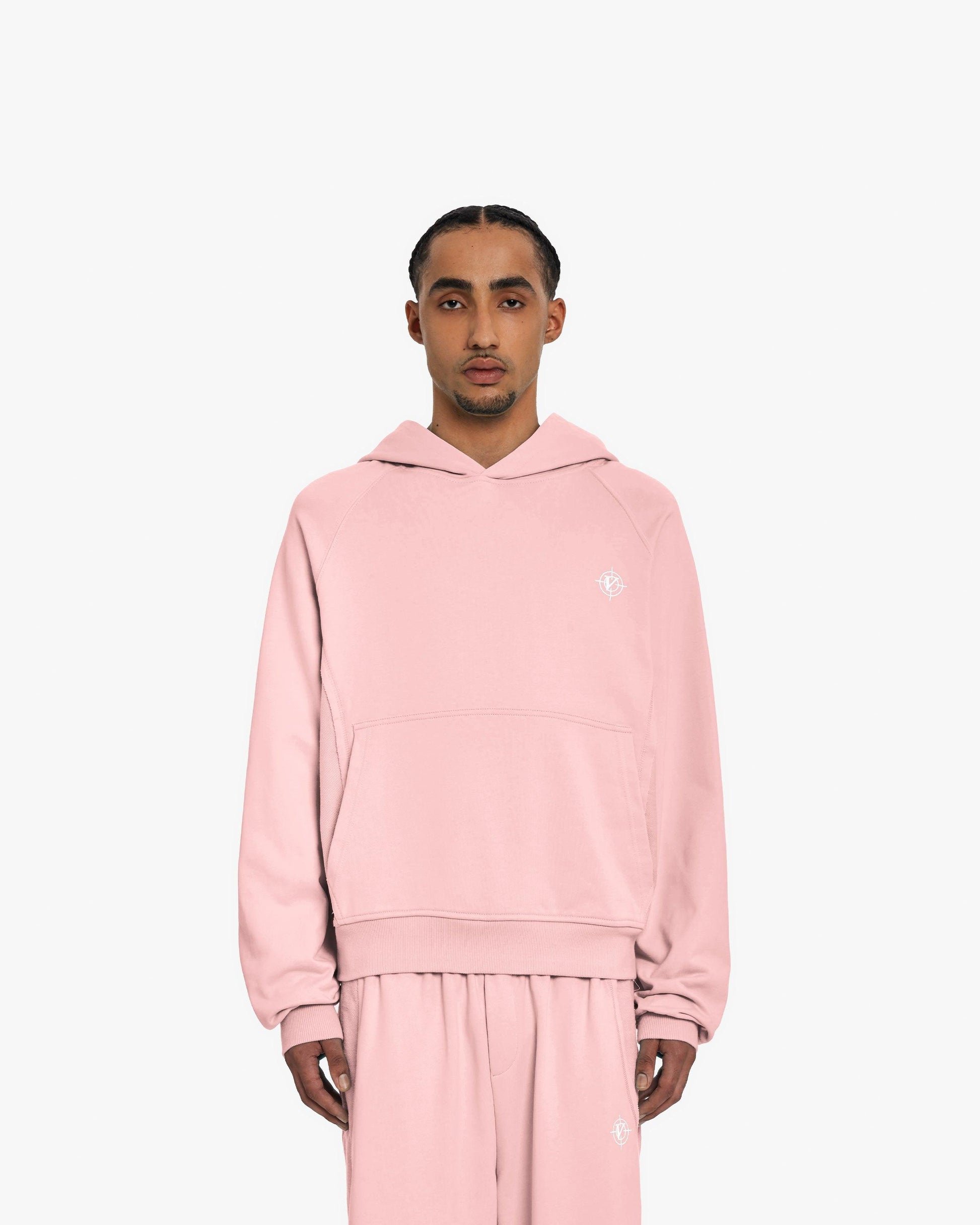 INSIDE OUT HOODIE PINK - VICINITY