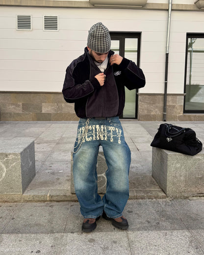 BISON DENIM DARK BLUE