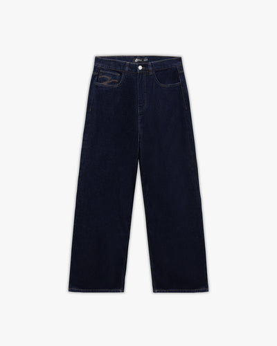THE BAGGY DENIM RAW BLUE