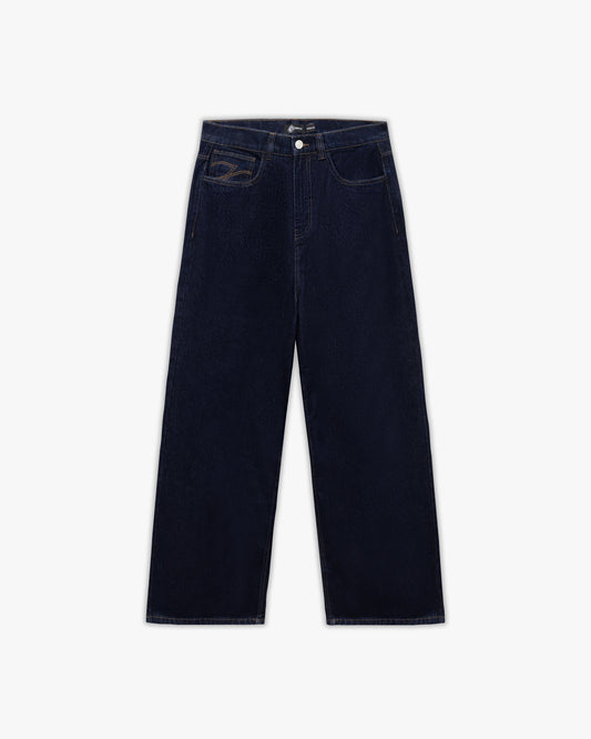 THE BAGGY DENIM RAW BLUE