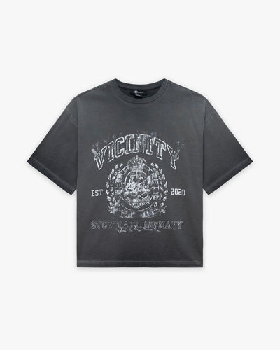 EMBLEM TEE ANTHRACITE