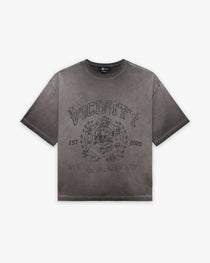 EMBLEM TEE BROWN