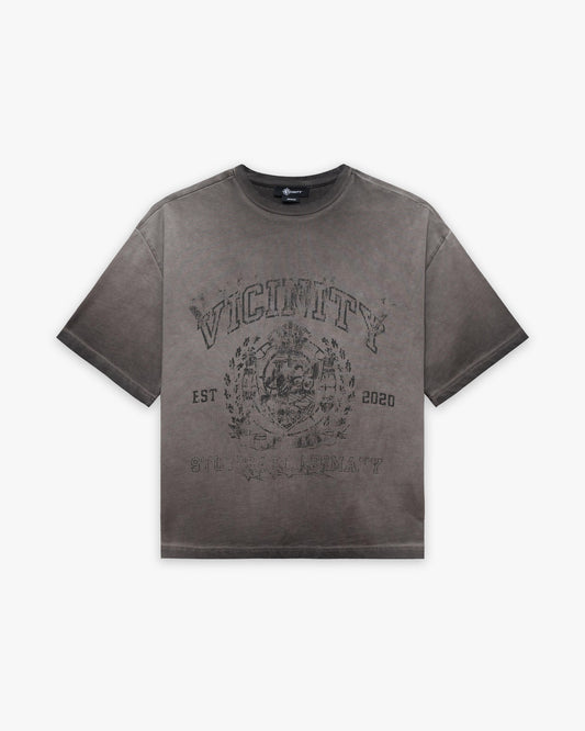 EMBLEM TEE BROWN