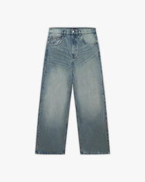 THE BAGGY DENIM PETROL WASHED