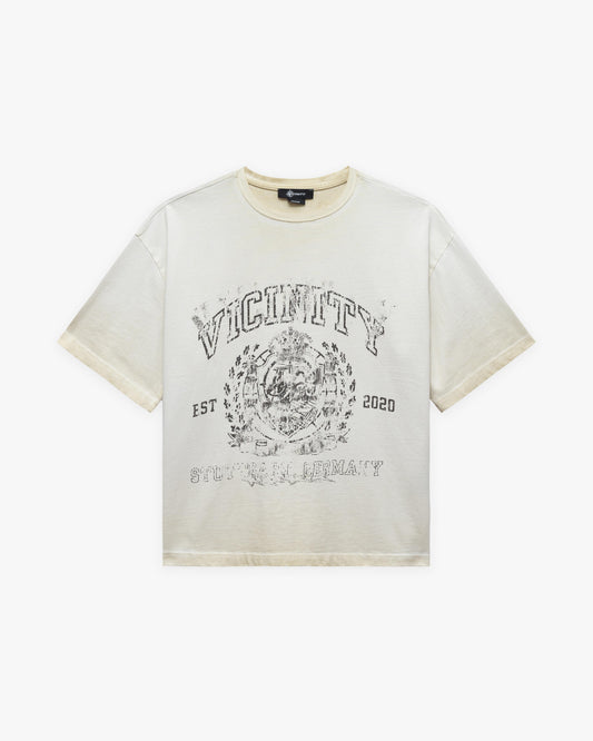 EMBLEM TEE CREAM