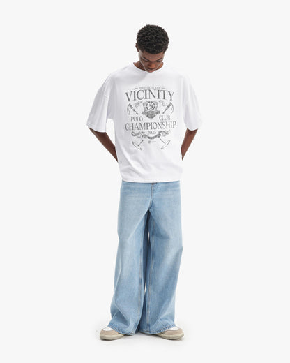POLO CLUB TEE WHITE