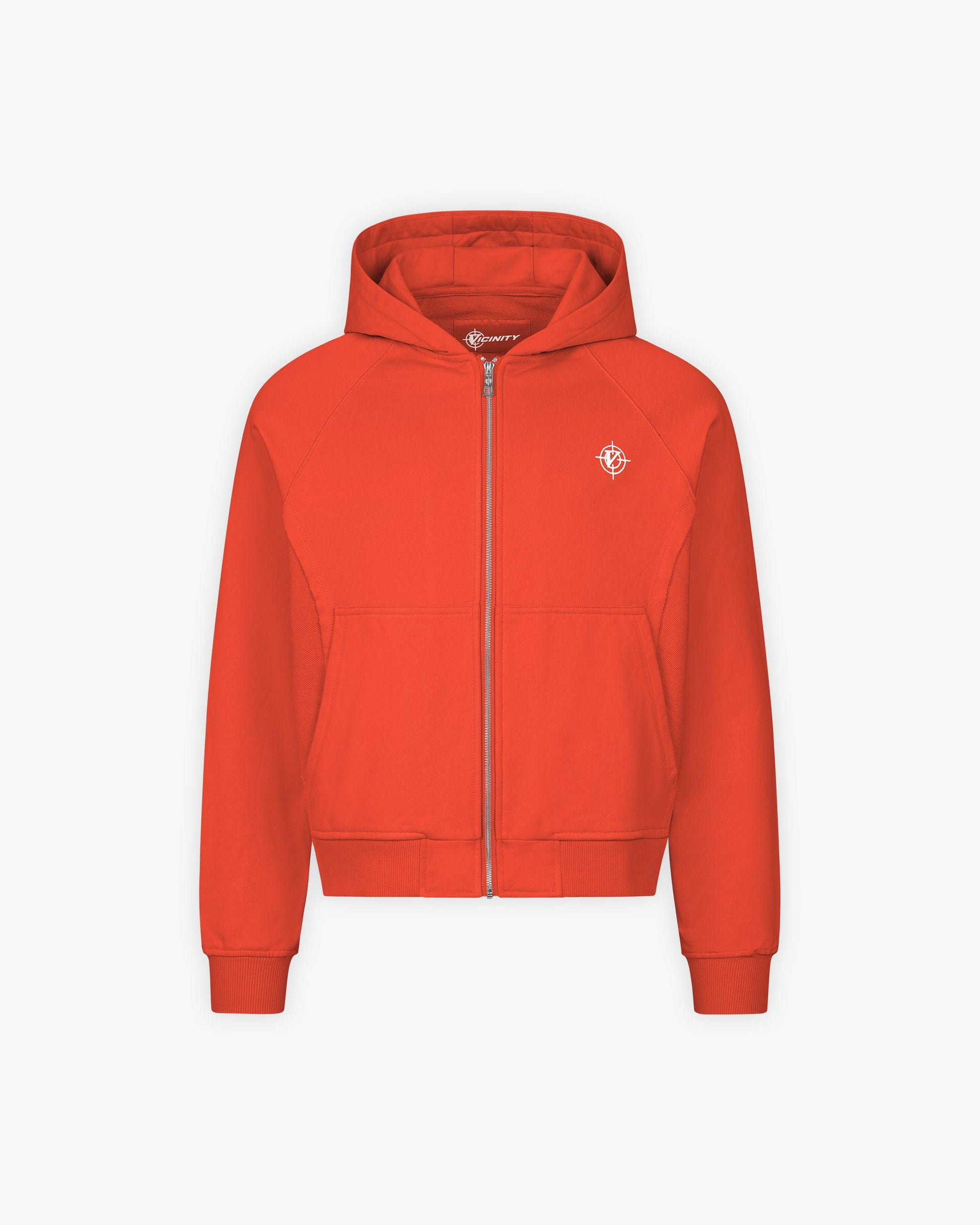 INSIDE OUT ZIP HOODIE STRAWBERRY - VICINITY