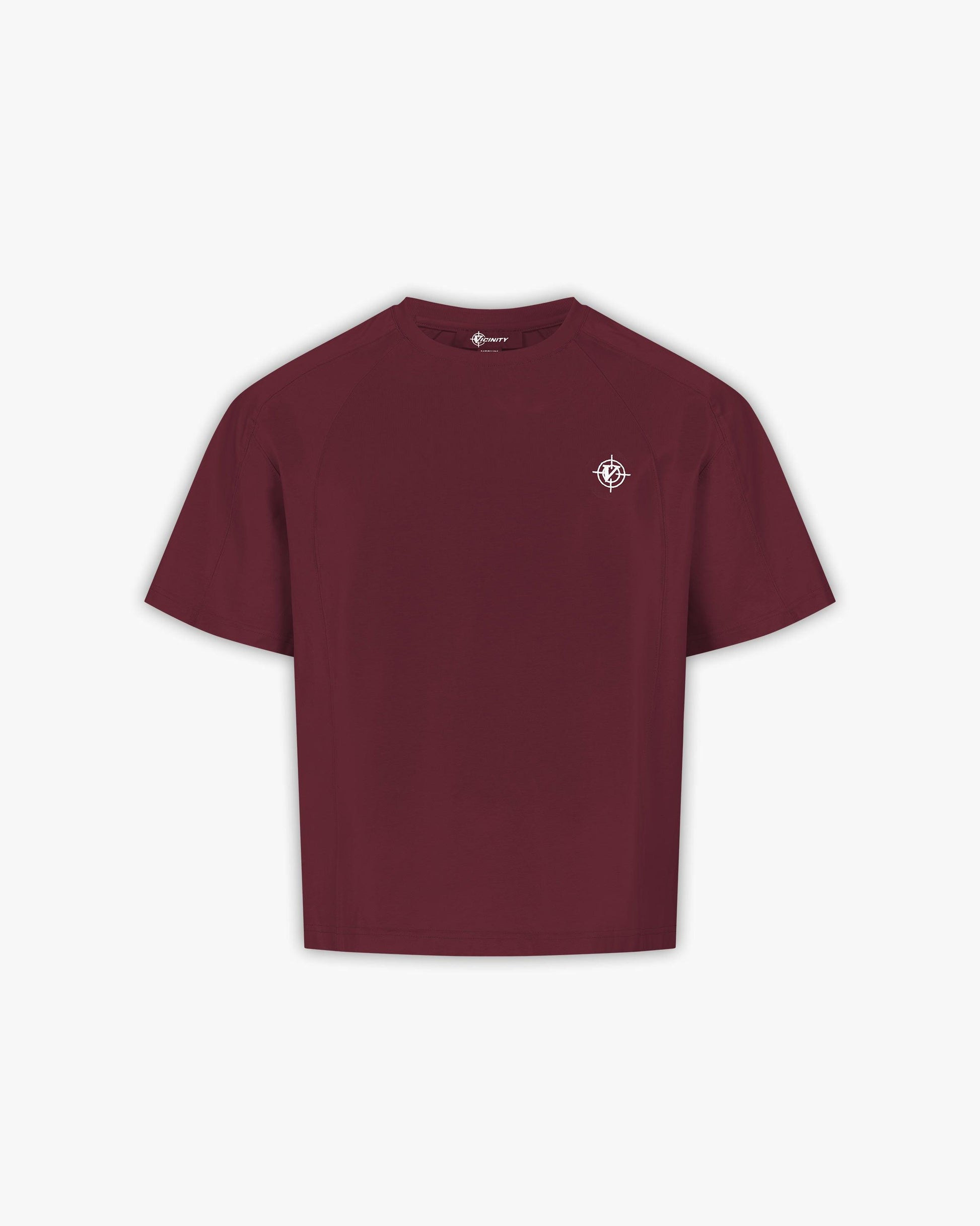 T-SHIRT WINE RED - VICINITY