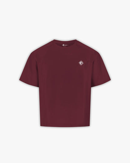 T-SHIRT WINE RED - VICINITY