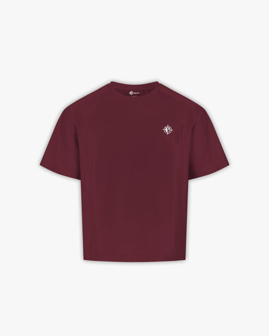 T-SHIRT WINE RED - VICINITY