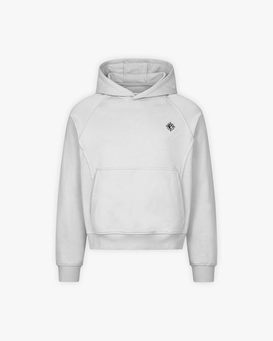INSIDE OUT HOODIE LIGHT GREY