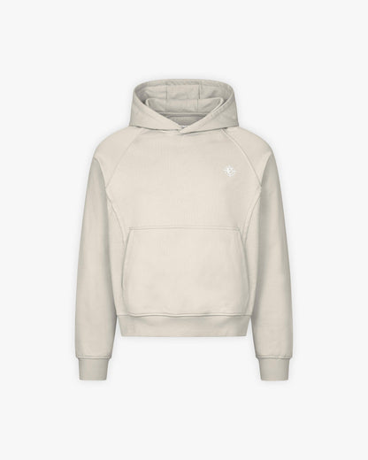 INSIDE OUT HOODIE BEIGE - VICINITY