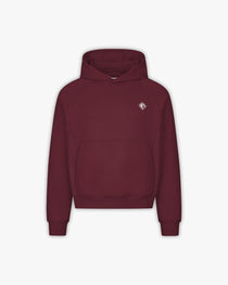 INSIDE OUT HOODIE WINE RED