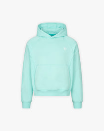 INSIDE OUT HOODIE TURQUOISE