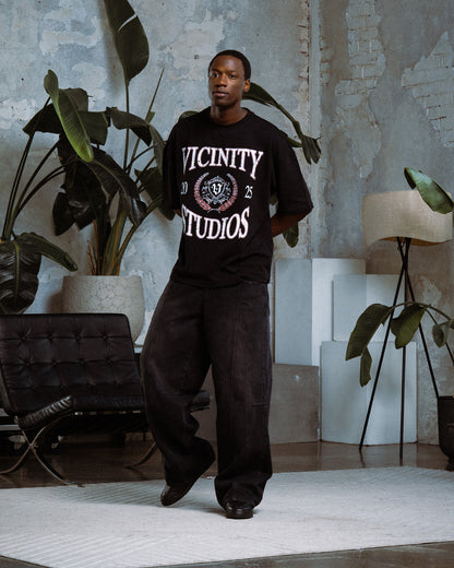 VICINITY PRESTIGE TEE BLACK