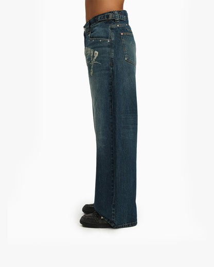 BISON DENIM DARK BLUE