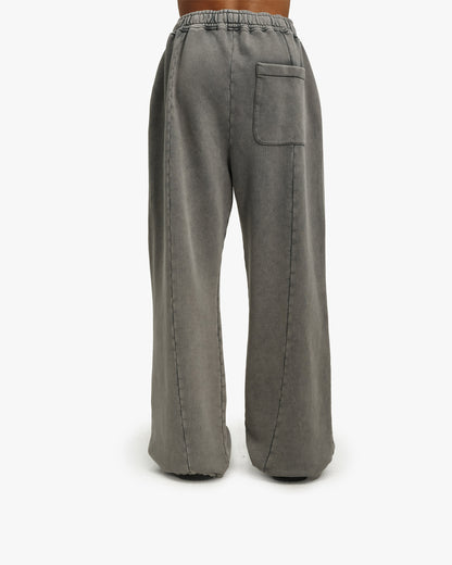 ACID WASHED JOGGER LIGHT GREY