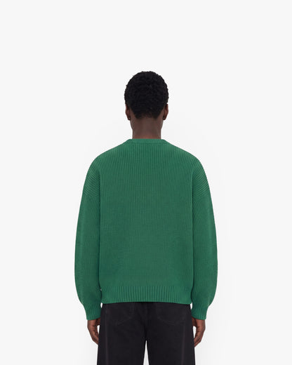 V-LOGO KNITWEAR GREEN