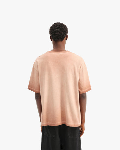 INITIALS TEE BROWN