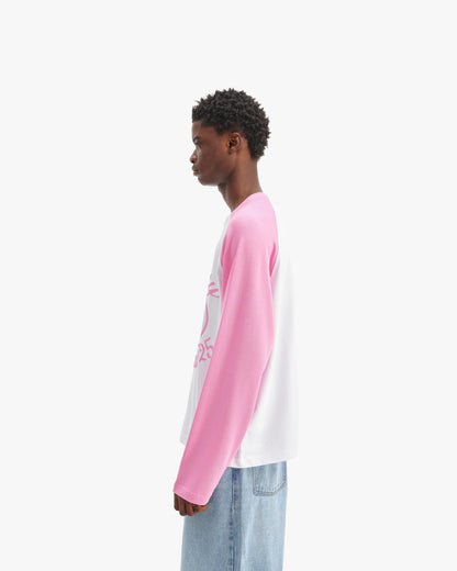 INTERNATIONAL LONGSLEEVE WHITE/PINK
