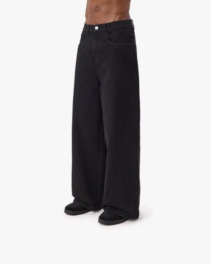 THE BAGGY DENIM PURE BLACK