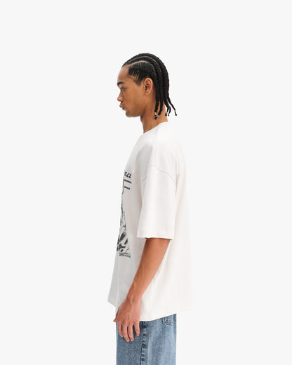 NIGHTCLUB TEE BEIGE