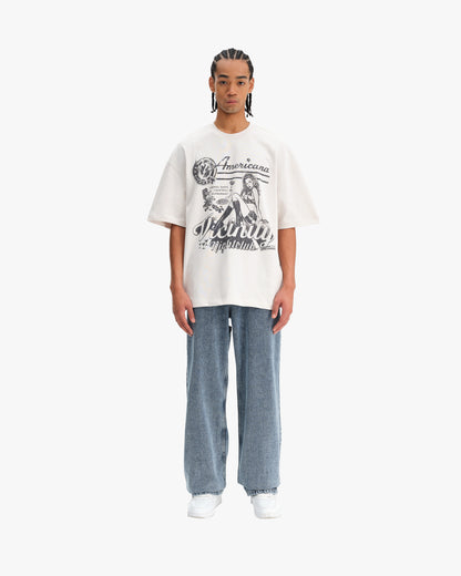 NIGHTCLUB TEE BEIGE