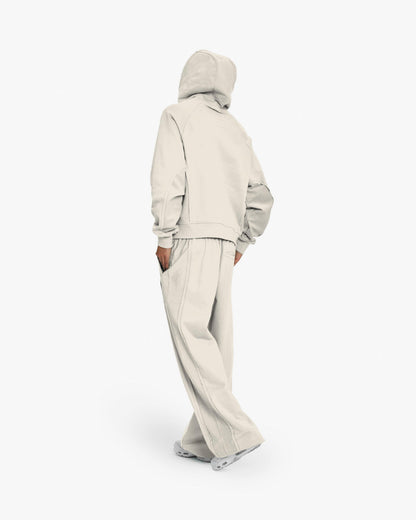 INSIDE OUT HOODIE BEIGE - VICINITY