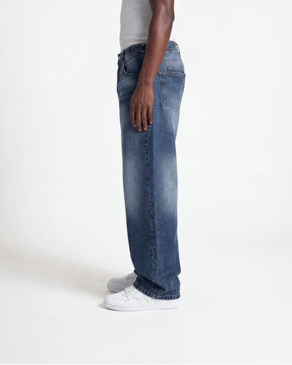 BLUE WASHED DENIM
