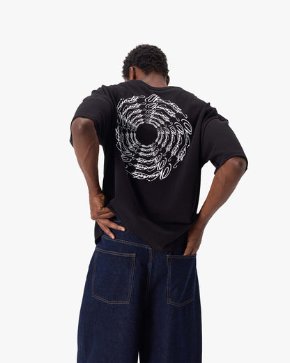ORNAMENT TEE BLACK