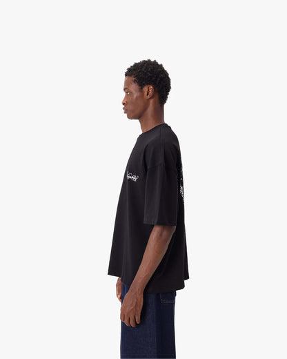 ORNAMENT TEE BLACK