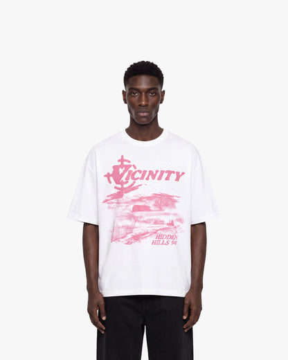 94 TEE PINK/WHITE