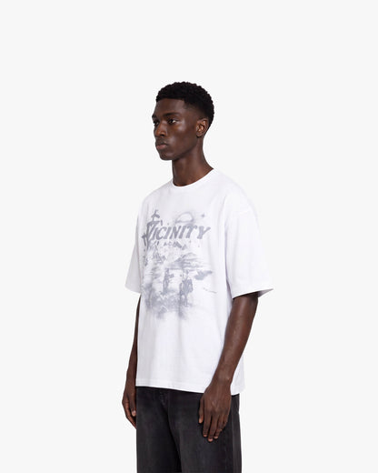 HIDDEN HILLS TEE WHITE